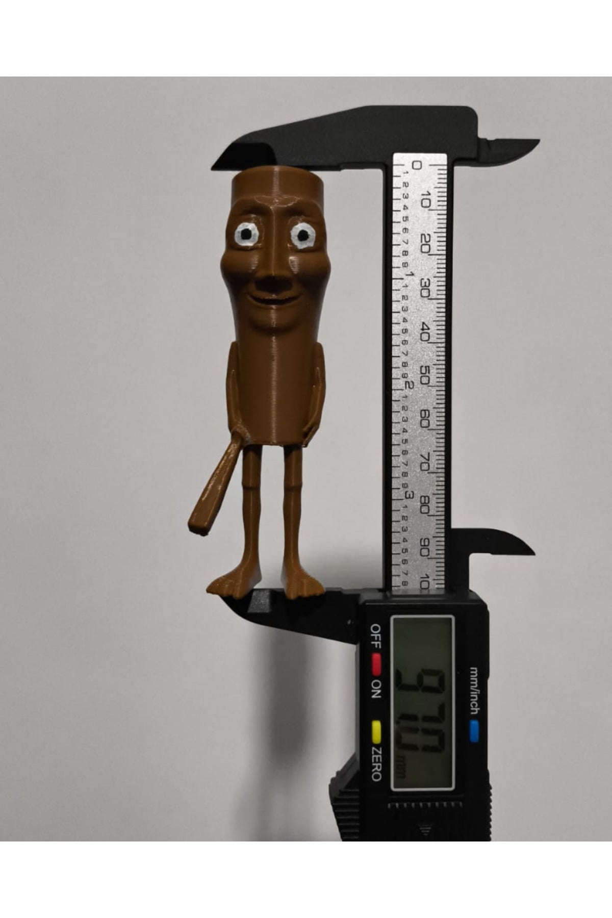 Tung Tung Sahur Brainrot Figür 3D Karakter Tasarım 10 CM - 2