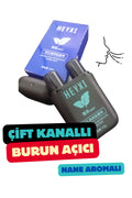Çift Kanallı Burun Açıcı Ferah Nefes Enerji Nane Aromalı