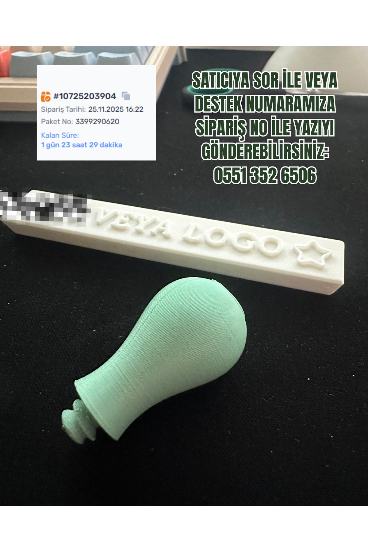 Kişiye Özel Tasarım Mühür Istanpa Kütüphane Kitaplık Ürünler İçin Marka Logo - 2