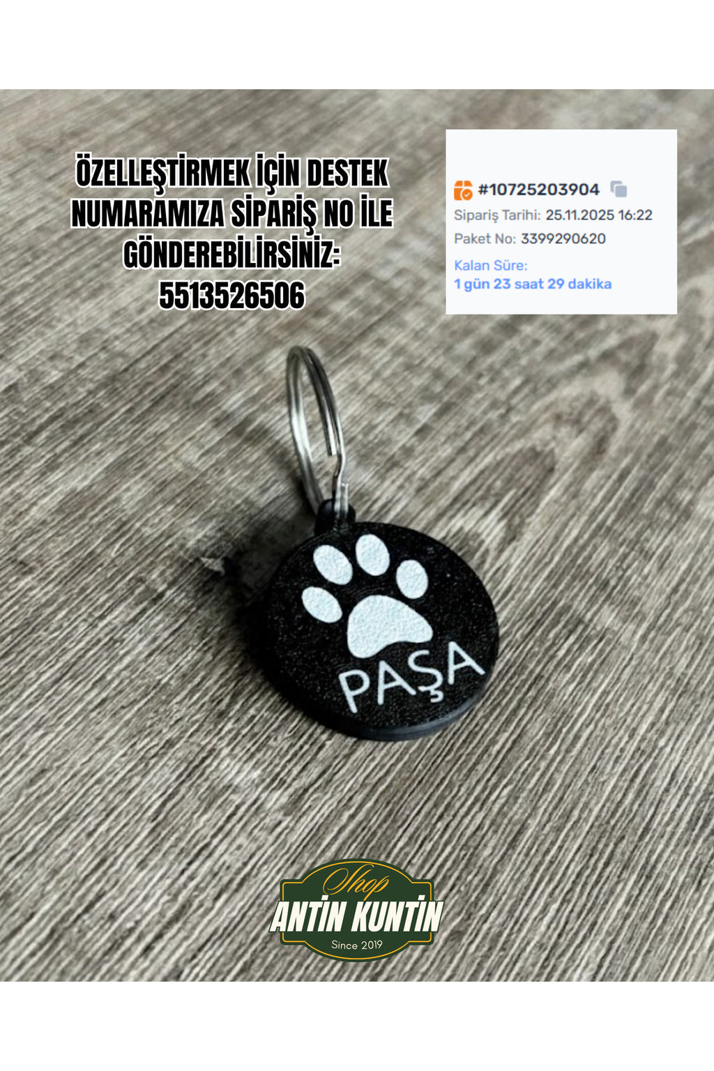 İsme Özel Akıllı NFC Kedi Künyesi İsimlik Tasma- Kayıp Önleyici Dijital Tasmalı Çip - 2