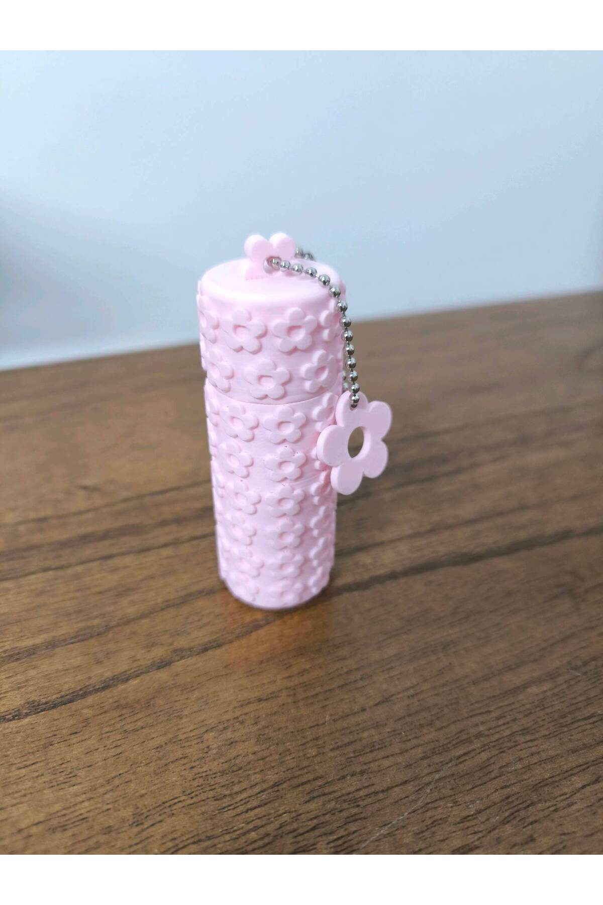 Lipstick Balm Ruj Taşıma Kutusu Kılıfı Çiçekli Desenli Karışık Renk - 2