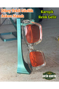 Dikey Tekli Gözlük Askısı Standı Karışık Renk Gönderilir 1 Adet Zarif Stand Güneş Gözlüğü